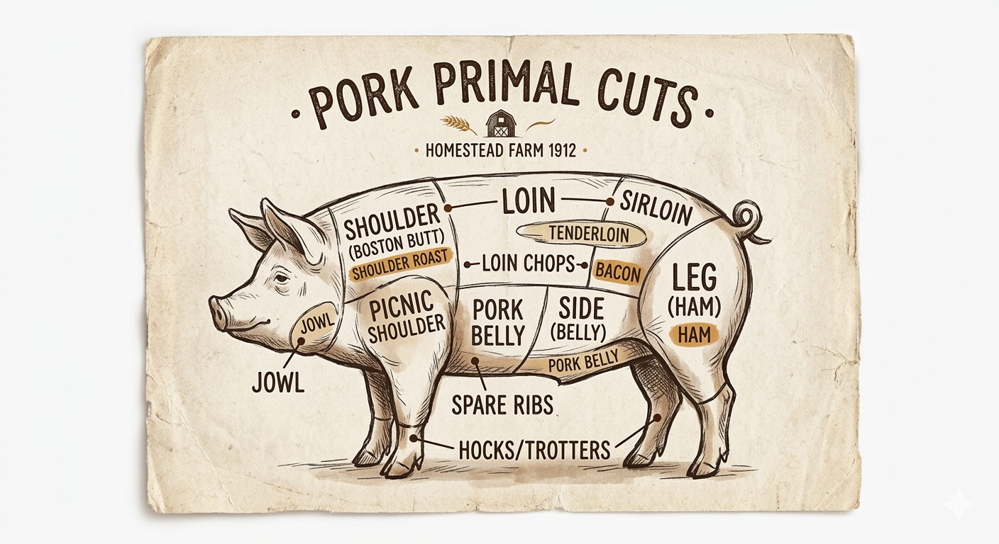 Pork Cut Sheet Builder